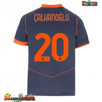 Camisa de Futebol Inter Milan Hakan Calhanoglu #20 Equipamento Alternativo 2025-26 Manga Curta